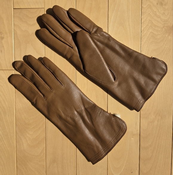 Fownes Fur Lined Gloves Size Women's Medium - Picture 1 of 7